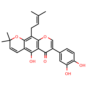 Chemical structure of Auriculasin , CAS 60297-37-2, AChemBlock AD274115