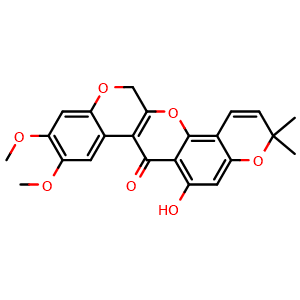 Chemical structure of Dehydrotoxicarol , CAS 59086-93-0, AChemBlock AD274119