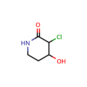 3-Chloro-4-hydroxypiperidin-2-one