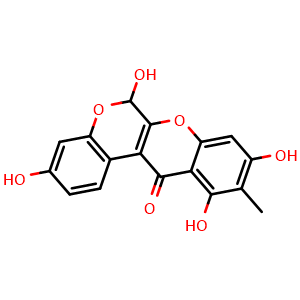 Chemical structure of Boeravinone E , CAS 137787-00-9, AChemBlock AD274134