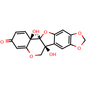 Chemical structure of Pterocarpadiol A , CAS 2055882-21-6, AChemBlock AD274142