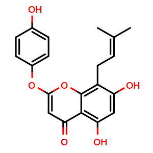 Chemical structure of Epimedonin G , CAS 2222285-80-3, AChemBlock AD274145