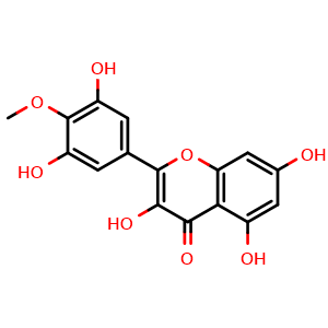 Chemical structure of Mearnsetin , CAS 16805-10-0, AChemBlock AD274154