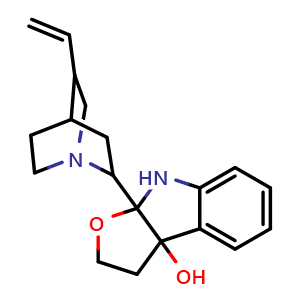 Chemical structure of Quinamine , CAS 464-85-7, AChemBlock AD274165