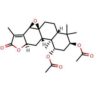 Chemical structure of Gelomulide N , CAS 1005212-02-1, AChemBlock AD274176