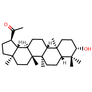 Chemical structure of 29-Nor-20-oxolupeol , CAS 19891-85-1, AChemBlock AD274188