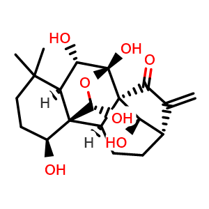 Chemical structure of Hebeirubescensin H , CAS 887333-30-4, AChemBlock AD274193