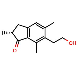 Chemical structure of Pterosin B , CAS 34175-96-7, AChemBlock AD274201