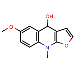 Chemical structure of Isopteleine , CAS 2181-84-2, AChemBlock AD274204