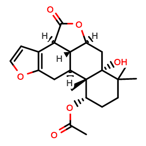 Chemical structure of Caesalmin B , CAS 352658-23-2, AChemBlock AD274207