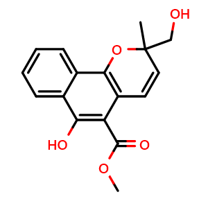 Chemical structure of Nonin A , CAS 1357351-29-1, AChemBlock AD274214