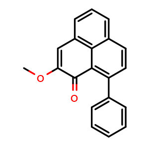 Chemical structure of 2-O-Methylanigorufone , CAS 56252-05-2, AChemBlock AD274241
