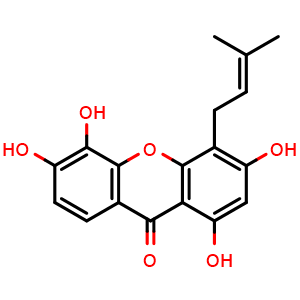 Chemical structure of Ugaxanthone , CAS 13179-11-8, AChemBlock AD274243