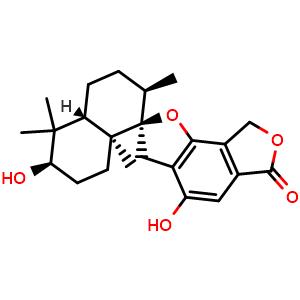 Chemical structure of Stachybotrolide , CAS 149691-31-6, AChemBlock AD274245
