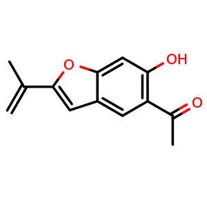 Chemical structure of Euparin , CAS 532-48-9, AChemBlock AD274255
