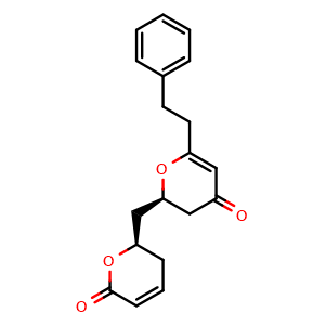 Chemical structure of 7',8'-Dihydroobolactone , CAS 1240403-82-0, AChemBlock AD274263