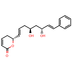 Chemical structure of Cryptofolione , CAS 160098-78-2, AChemBlock AD274264