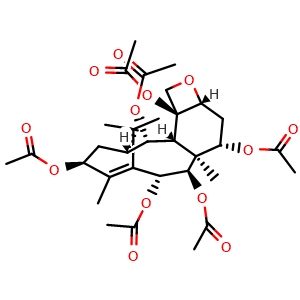Chemical structure of 1-Dehydroxybaccatin IV , CAS 57672-78-3, AChemBlock AD274281