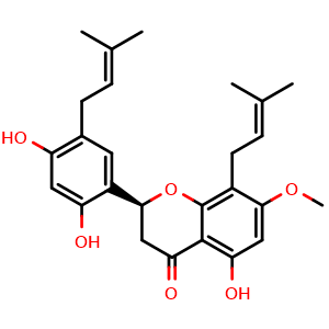 Chemical structure of Maackiaflavanone , CAS 156162-10-6, AChemBlock AD274304