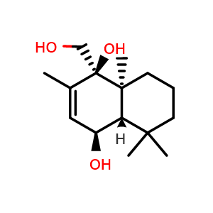 Chemical structure of Albrassitriol , CAS 110557-39-6, AChemBlock AD274308