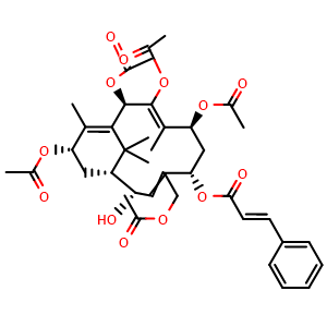 Chemical structure of 2-Deacetyltaxuspine X , CAS 259678-73-4, AChemBlock AD274310