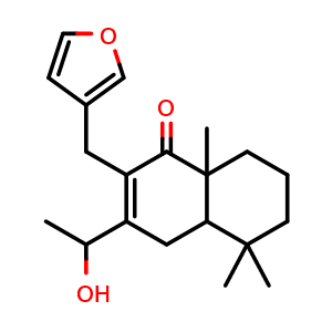 Chemical structure of 6-Dehydroxy-8-hydroxygaleopsinolone , CAS 87440-66-2, AChemBlock AD274318