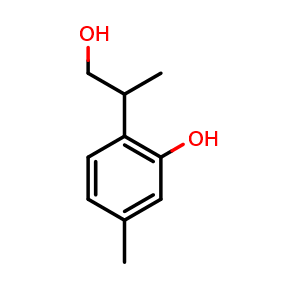 Chemical structure of 9-Hydroxythymol , CAS 61955-76-8, AChemBlock AD274321