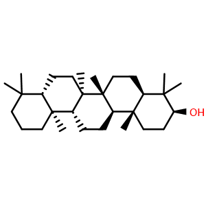 Chemical structure of Tetrahymanol , CAS 2130-17-8, AChemBlock AD274324