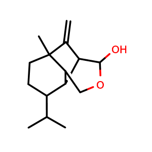 Chemical structure of Prehelminthosporol , CAS 1619-13-2, AChemBlock AD274342