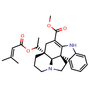 Chemical structure of Echitovenidine , CAS 7222-35-7, AChemBlock AD274363