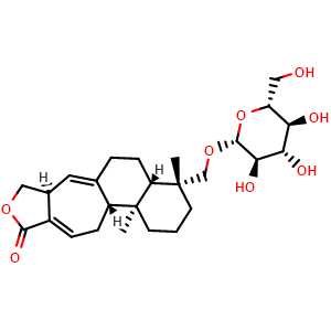Chemical structure of Viburnumoside , CAS 2222365-74-2, AChemBlock AD274365