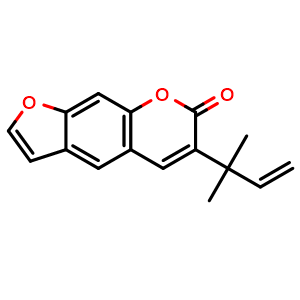 Chemical structure of Chalepensin , CAS 13164-03-9, AChemBlock AD274386