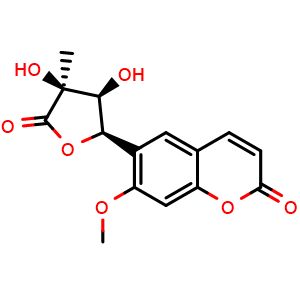 Chemical structure of Hydramicromelin D , CAS 1623437-86-4, AChemBlock AD274390