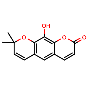 Chemical structure of Demethylluvangetin , CAS 64652-10-4, AChemBlock AD274397