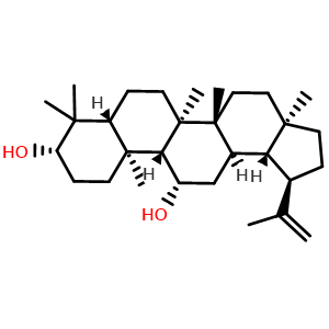 Chemical structure of 11beta-Hydroxylupeol , CAS 49776-92-3, AChemBlock AD274399