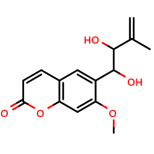 Chemical structure of Thamnosmonin , CAS 60094-90-8, AChemBlock AD274410