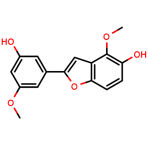 Chemical structure of Gnetofuran B , CAS 526214-79-9, AChemBlock AD274441