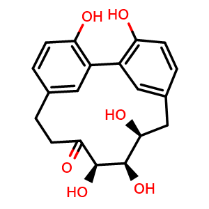 Chemical structure of Carpinontriol B , CAS 473451-73-9, AChemBlock AD274455