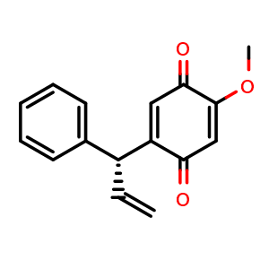 Chemical structure of (R)-4-Methoxydalbergione , CAS 4646-86-0, AChemBlock AD274465