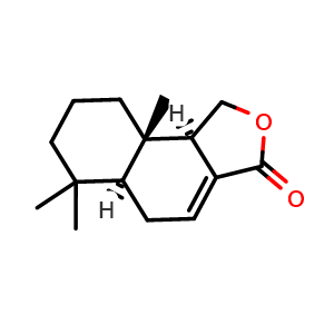 Chemical structure of Cinnamolide , CAS 23599-47-5, AChemBlock AD274490