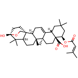Chemical structure of Lantanilic acid , CAS 60657-41-2, AChemBlock AD274519