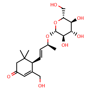 Chemical structure of Macarangioside D , CAS 819870-23-0, AChemBlock AD274548