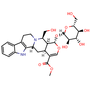 Chemical structure of 3beta-Isodihydrocadambine , CAS 62014-69-1, AChemBlock AD274558