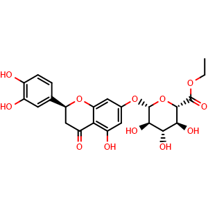 Eriodictyol 7-O-beta-D-glucuronide ethyl ester
