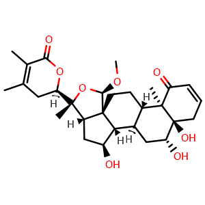 Chemical structure of Physaminimin D , CAS 1582259-05-9, AChemBlock AD274567