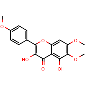 Chemical structure of Mikanin , CAS 4324-53-2, AChemBlock AD274572
