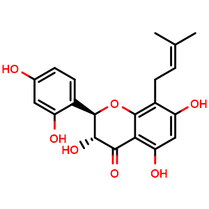 Chemical structure of 2'-Hydroxyneophellamuretin , CAS 1396769-20-2, AChemBlock AD274591