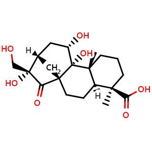Chemical structure of Adenostemmoic acid E , CAS 130217-22-0, AChemBlock AD274592