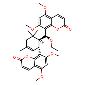 Chemical structure of Toddalosin ethyl ether , CAS 1538607-31-6, AChemBlock AD274601
