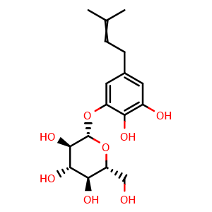 Chemical structure of Corialin B , CAS 1325717-47-2, AChemBlock AD274604